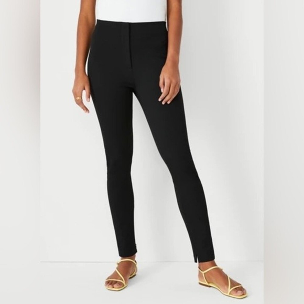 Ann Taylor Chelsea Pants Black Size 6 NWT